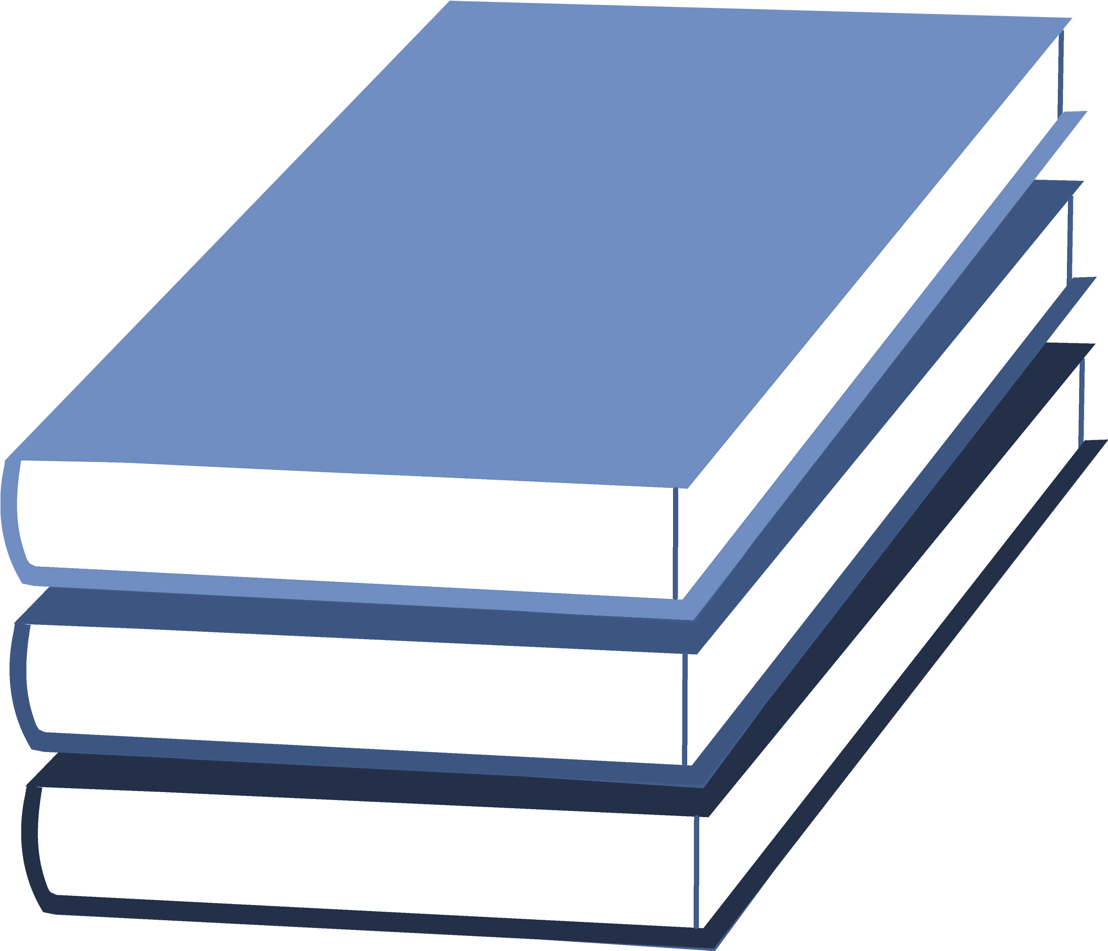 Stack Of Falling Books - School Books Clipart Png (2500x2500), Png Download
