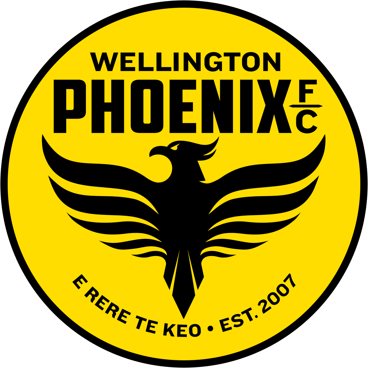 Wellington Phoenix Logo 2017 (1200x1200), Png Download