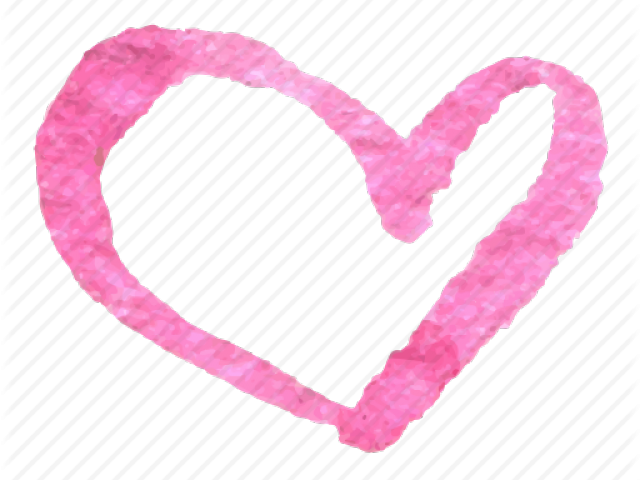 Heart Png Transparent Sketch (640x480), Png Download