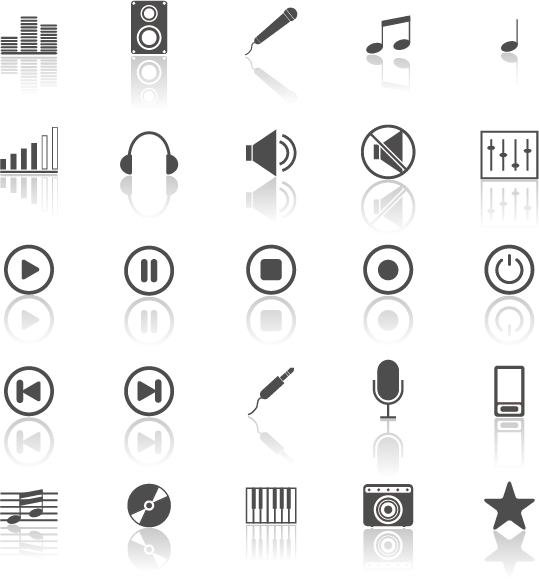 Flat Play Button Material Vector Fig Clipart - Vector Graphics (539x579), Png Download