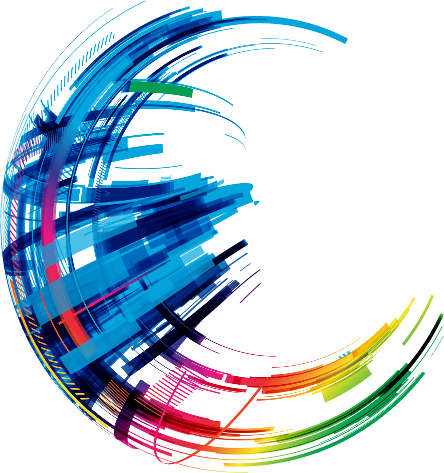 The Best Way To Submit Simple Print Jobs To Byu Print - Color Swirls Png (927x1006), Png Download