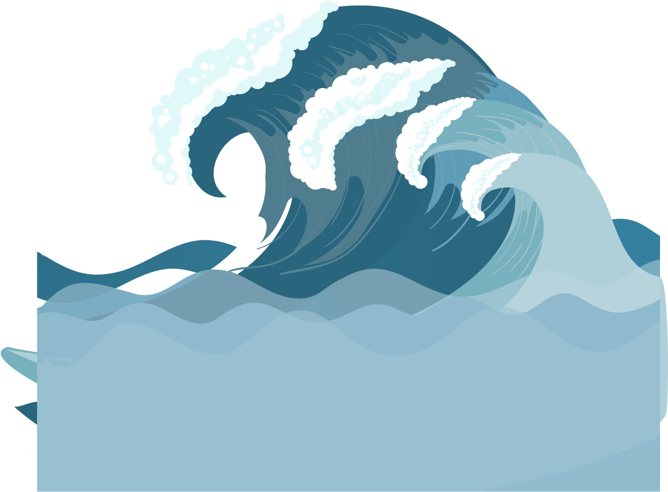 Wind Wave Energy - Wave Drawing Background Png (1506x1506), Png Download