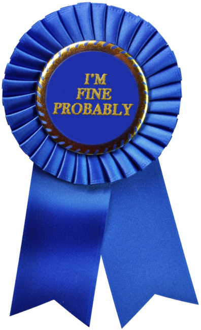 Transparent Ribbon - Blue Ribbon (498x750), Png Download