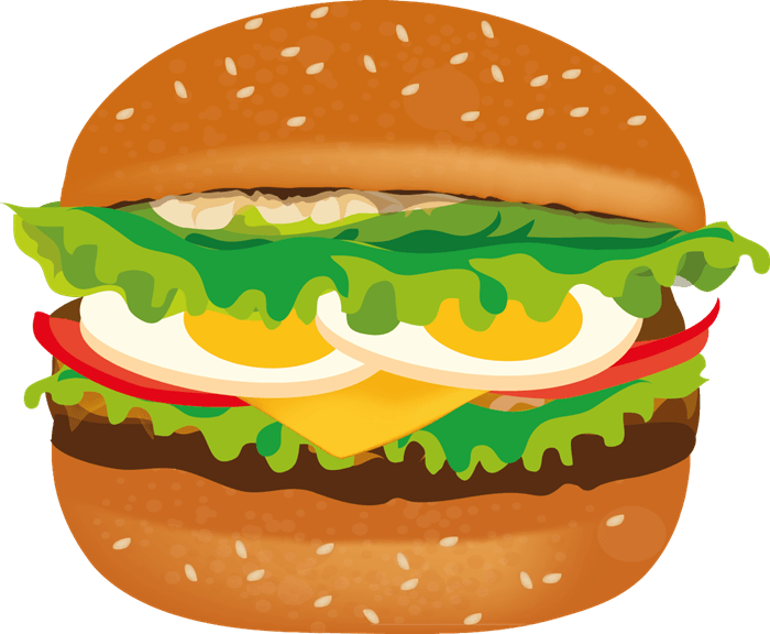 Free To Use & Public Domain Hamburger Clip Art - Hamburger Clipart Png (700x576), Png Download