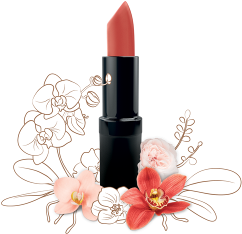 Karen Murrell Lipstick Orchid Bloom - Lipstick (600x600), Png Download