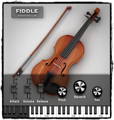 Auditory Lab - Fiddle - Viola (692x519), Png Download