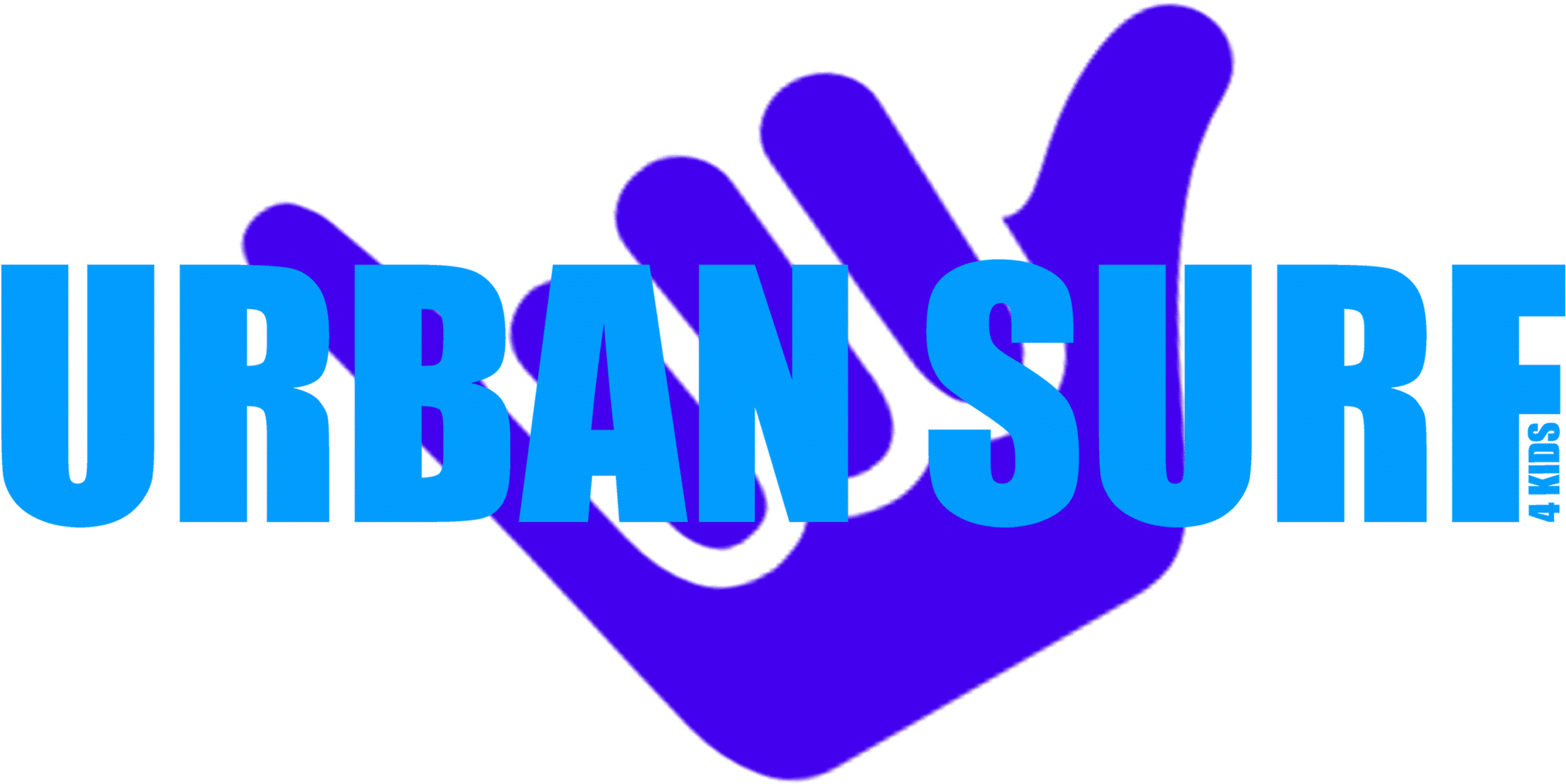 New Shaka Logo Urban Surf - Graphic Design (3317x1221), Png Download