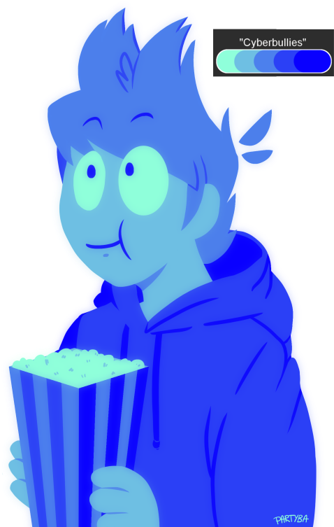 Blue Crown Clipart - Tord Blue (540x752), Png Download