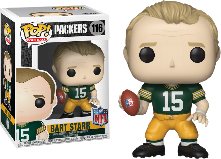Image - Bart Starr Funko Pop (766x554), Png Download
