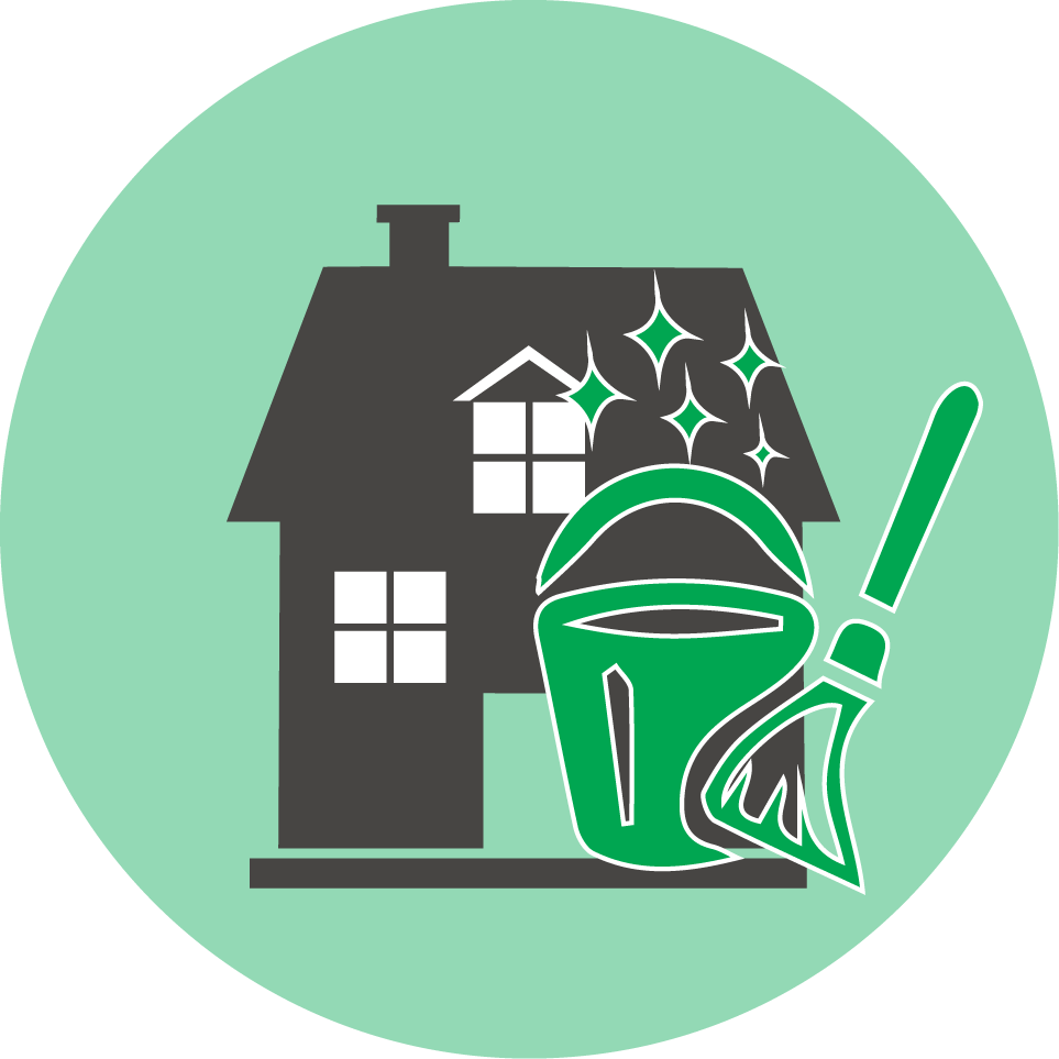 Asj Painting Commercial Property - House Cleaning Icon Png (963x963), Png Download