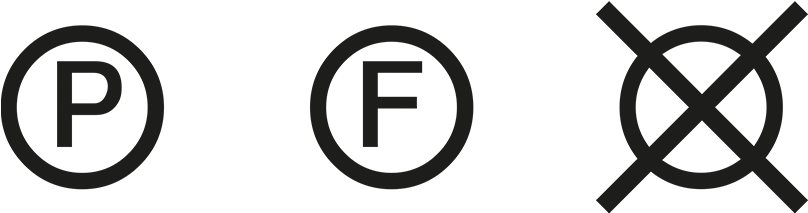 Dry Cleaning Symbols - Circle (960x540), Png Download
