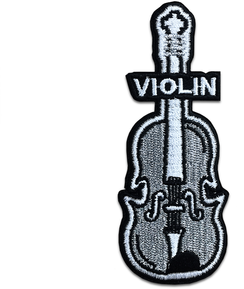 Violin Orchestra Instrument Patch (1200x1200), Png Download