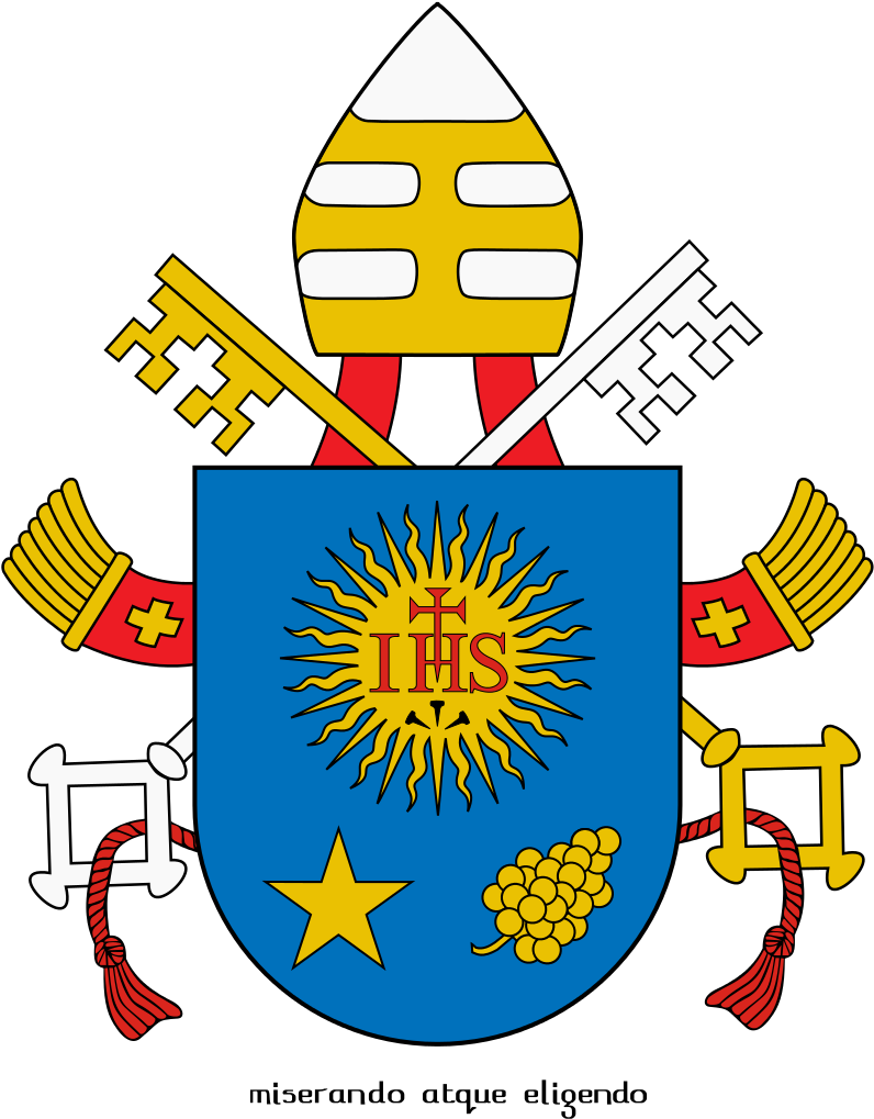 Coat Of Arms Of Pope Francis - Pope Francis (813x1024), Png Download