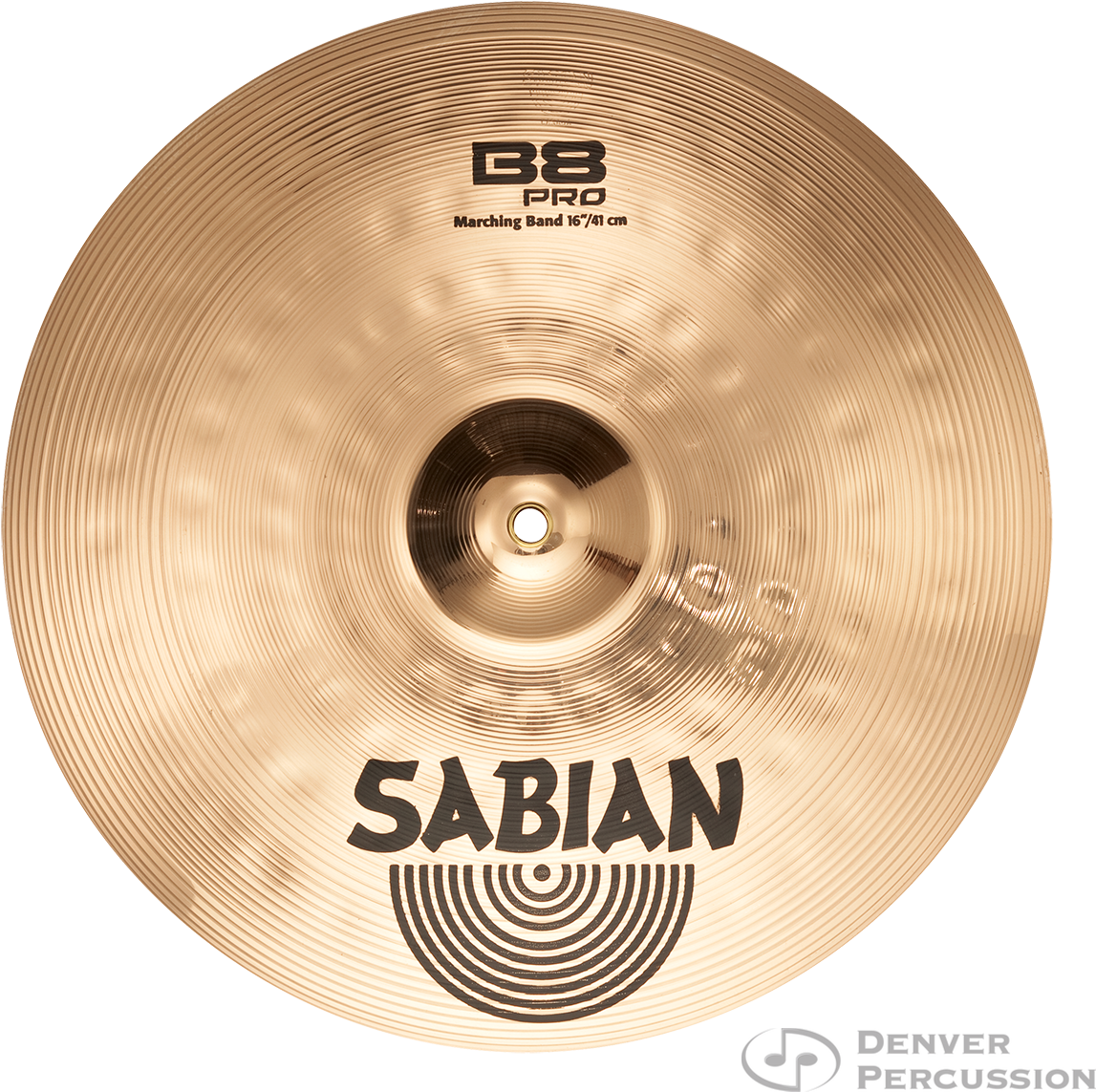 Sabian 31622b 16" B8 Pro Marching Band - Sabian B8 Pro 18 (1200x1199), Png Download