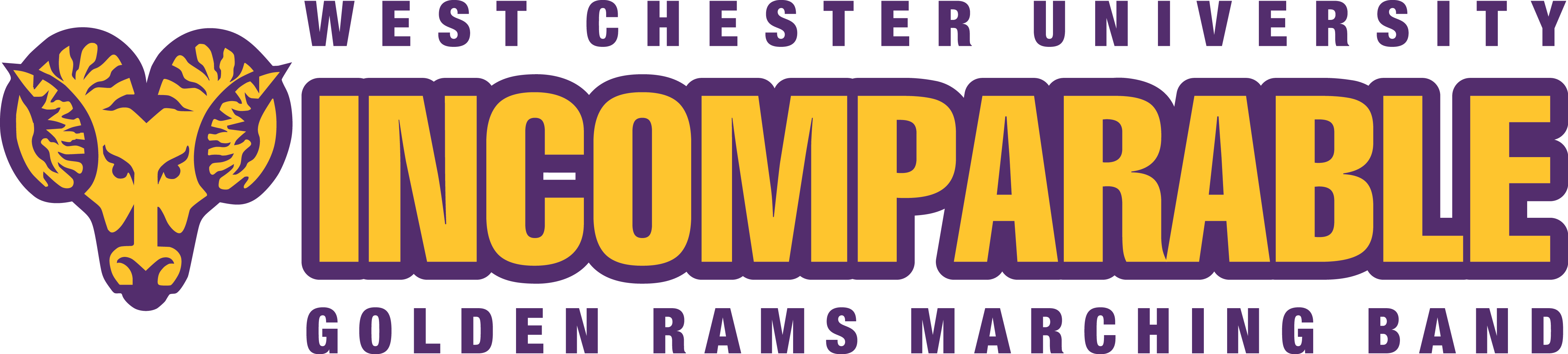 The Incomparable Golden Rams Marching Band Performs - Oval (4646x1050), Png Download