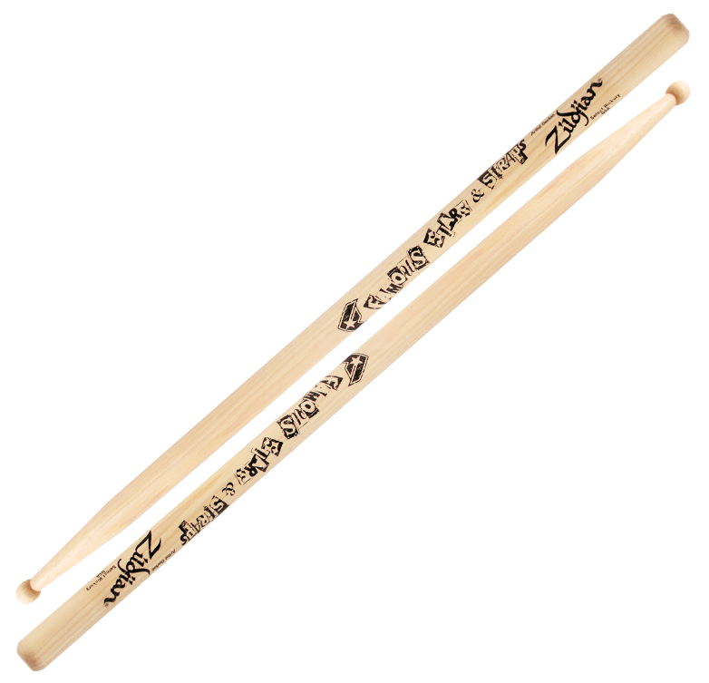 Zildjian Travis Barker Famous Artist Wood Tip Natural - Mariner Baseball Bat (800x800), Png Download