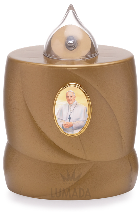 Sveča Lumada Vds501 Zlata D20 Papež Frančišek (zamenljive - Trophy (463x700), Png Download