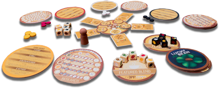 Viva Java The Coffee Game Dice Game - Baked Goods (1024x411), Png Download