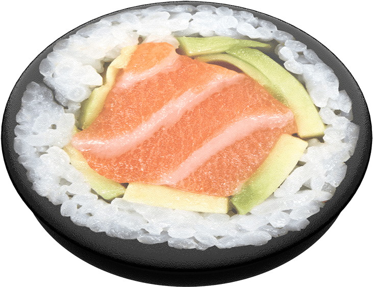 Salmon Roll, Popsockets - Sushi Popsocket (989x1000), Png Download