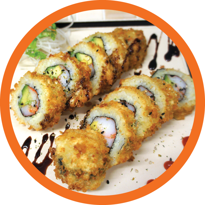Tempura Rolls - California Roll (800x800), Png Download