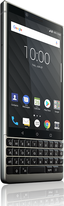 Key 2 Front View - Blackberry Key2 (576x858), Png Download