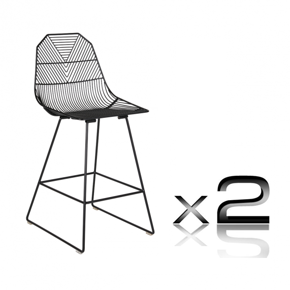 "arrow" Steel Frame Powder Coated Kitchen Stool 65cm - Bar Stool 65cm (571x571), Png Download