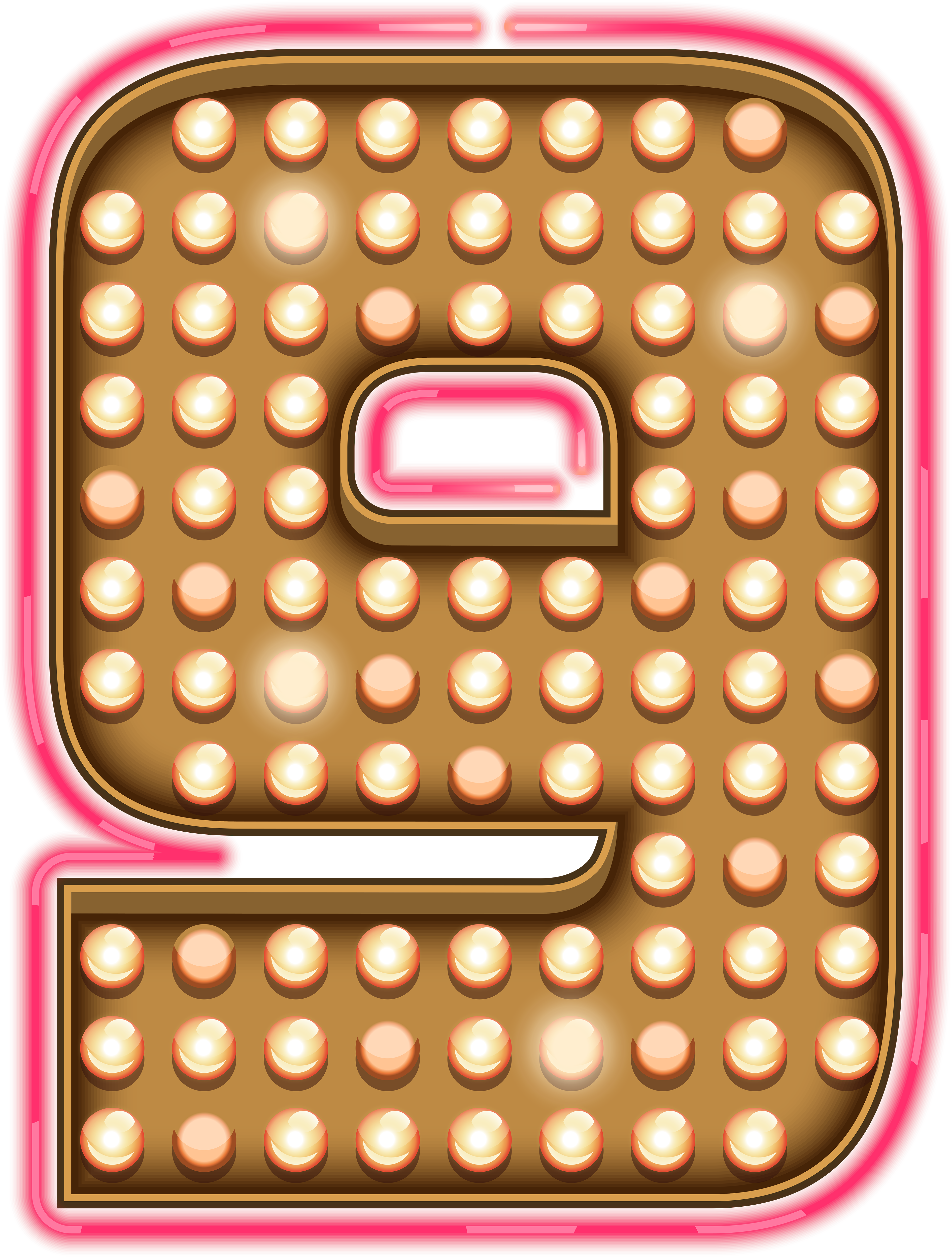 Number Nine Neon Lights Transparent Png Clip Art Image - Neon Png (3789x5000), Png Download