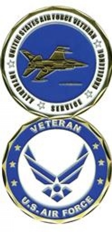 Home - U - S - Air Force Challenge Coin - Click Image - Air Force Symbol (800x800), Png Download