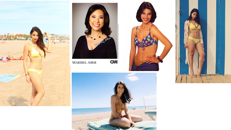 Maribel Photos - Bikini (744x419), Png Download