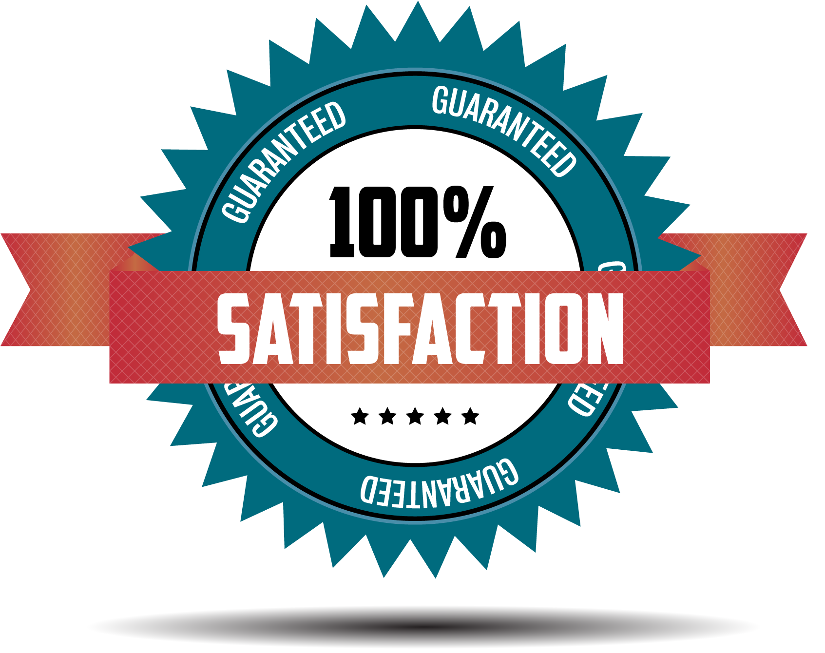 Satisfaction-guaranteed Pressure Washing Fort Mill - Label (1878x1339), Png Download