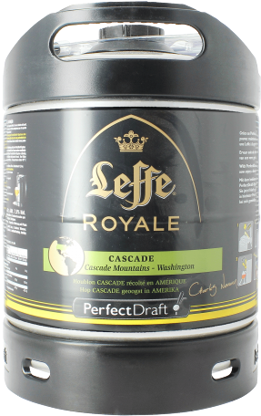 Leffe Blonde Perfect Draft 6l Keg (600x600), Png Download