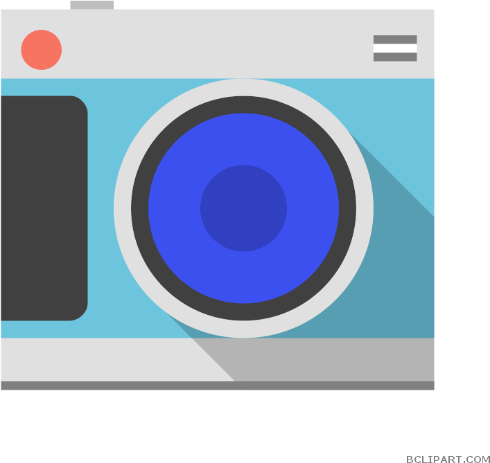 Camera Clipart Blue - Clip Art (800x800), Png Download