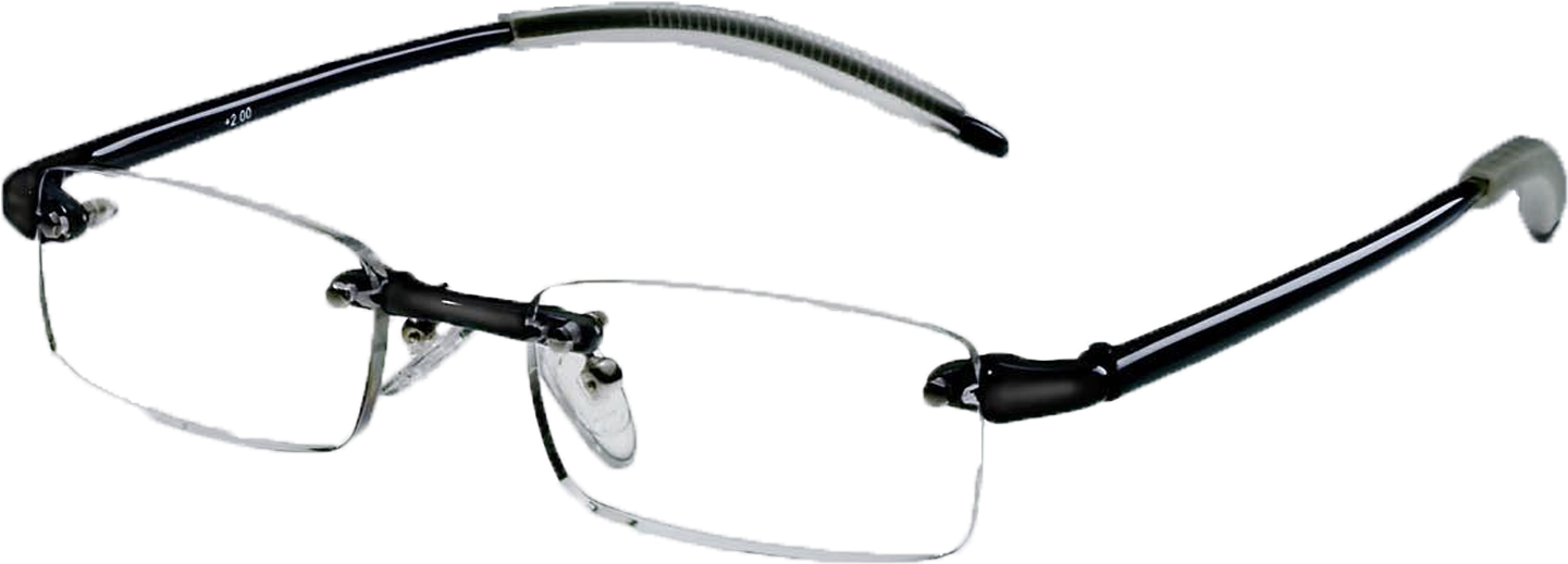 Picture Of Black Reading Glasses (1680x1200), Png Download