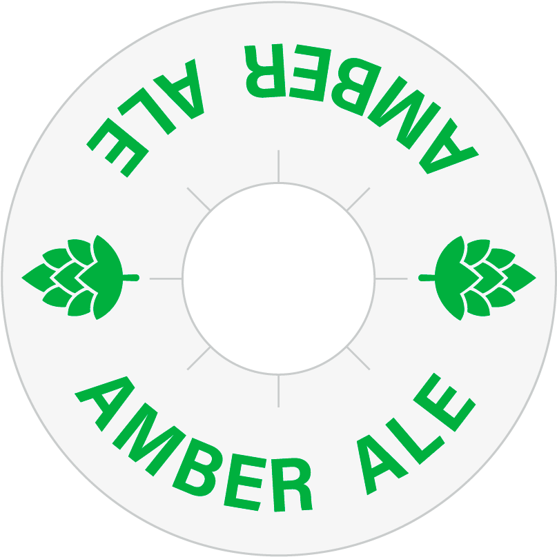 Custom Keg Collar - Circle (1000x1000), Png Download