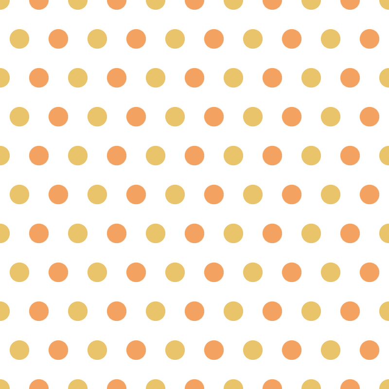 Yellow Orange Polka Dot Vector Pattern Polka Dot Full Size Png Download Seekpng