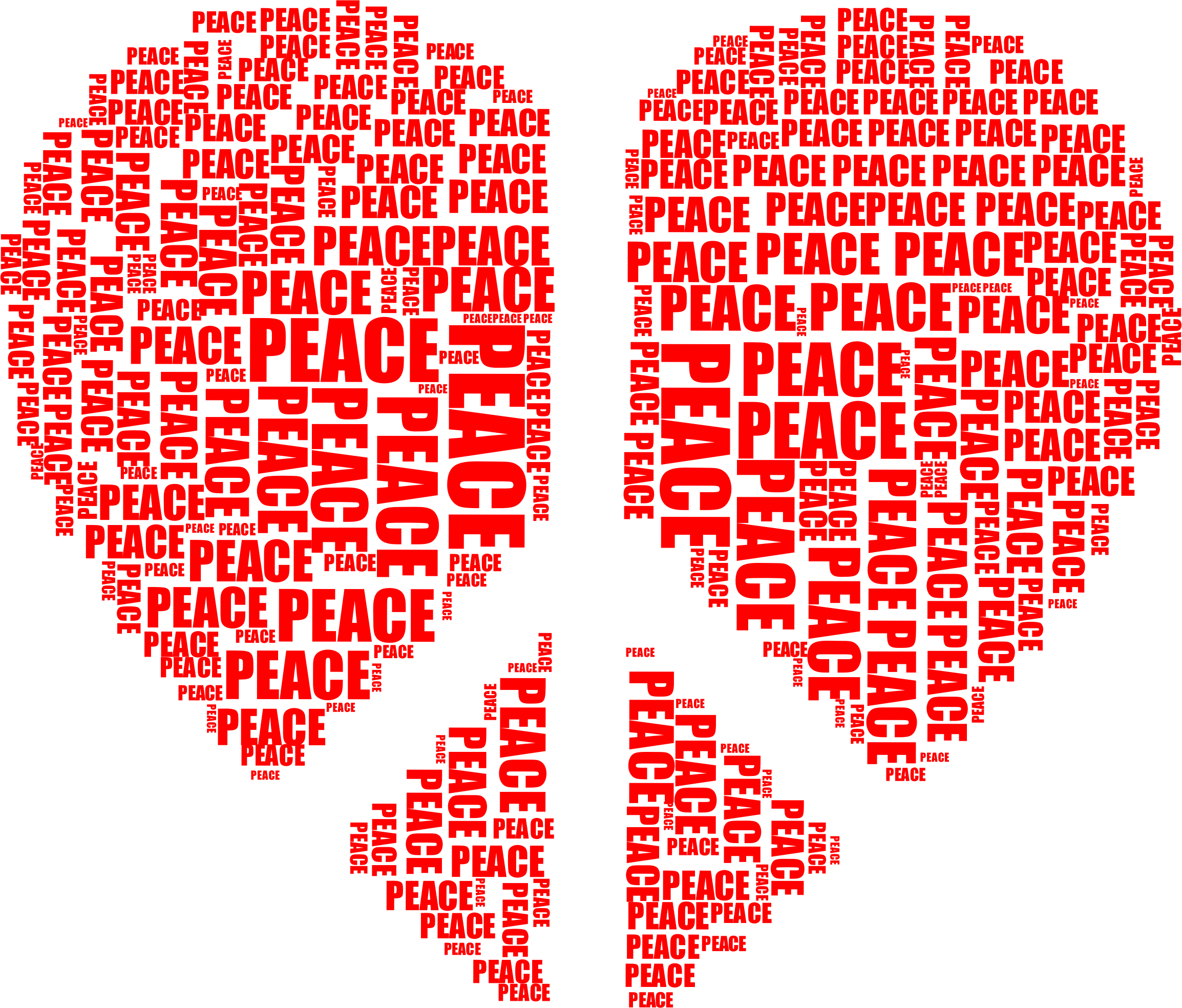 This Free Icons Png Design Of Peace Heart Mark Iii (2308x1968), Png Download