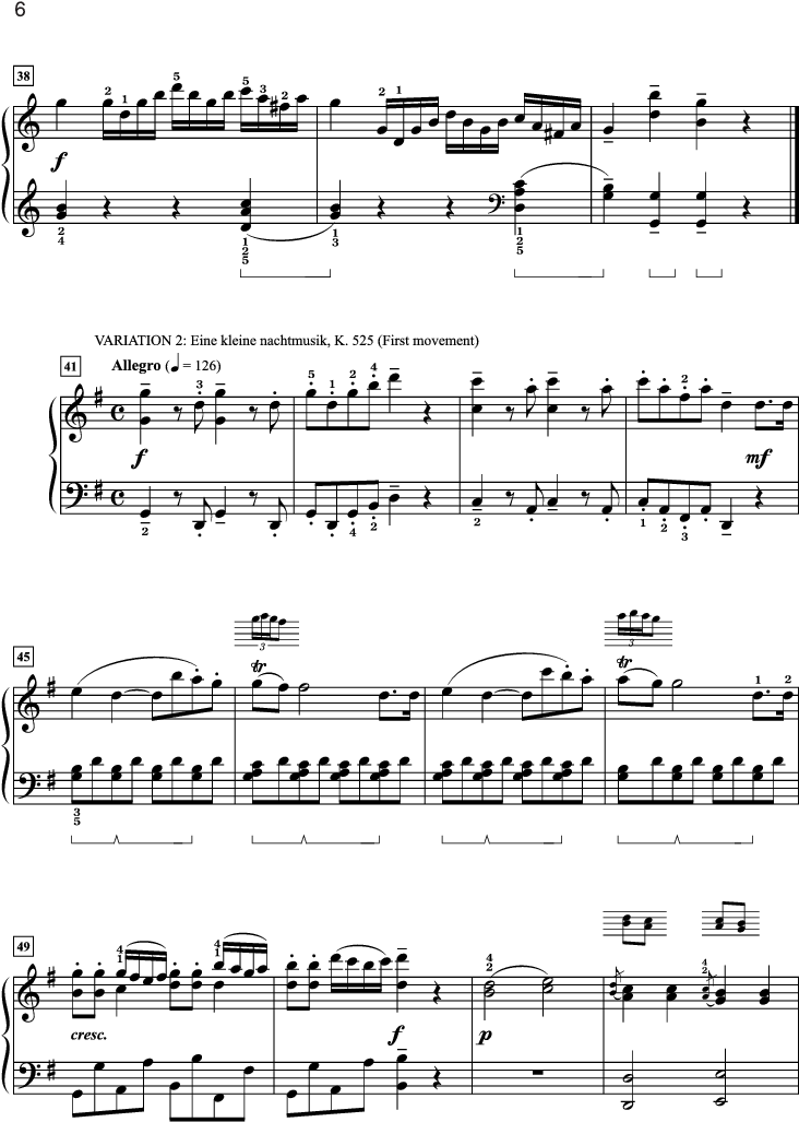 Happy Birthday Wolfgang Thumbnail - E6 On Sheet Music (864x1152), Png Download