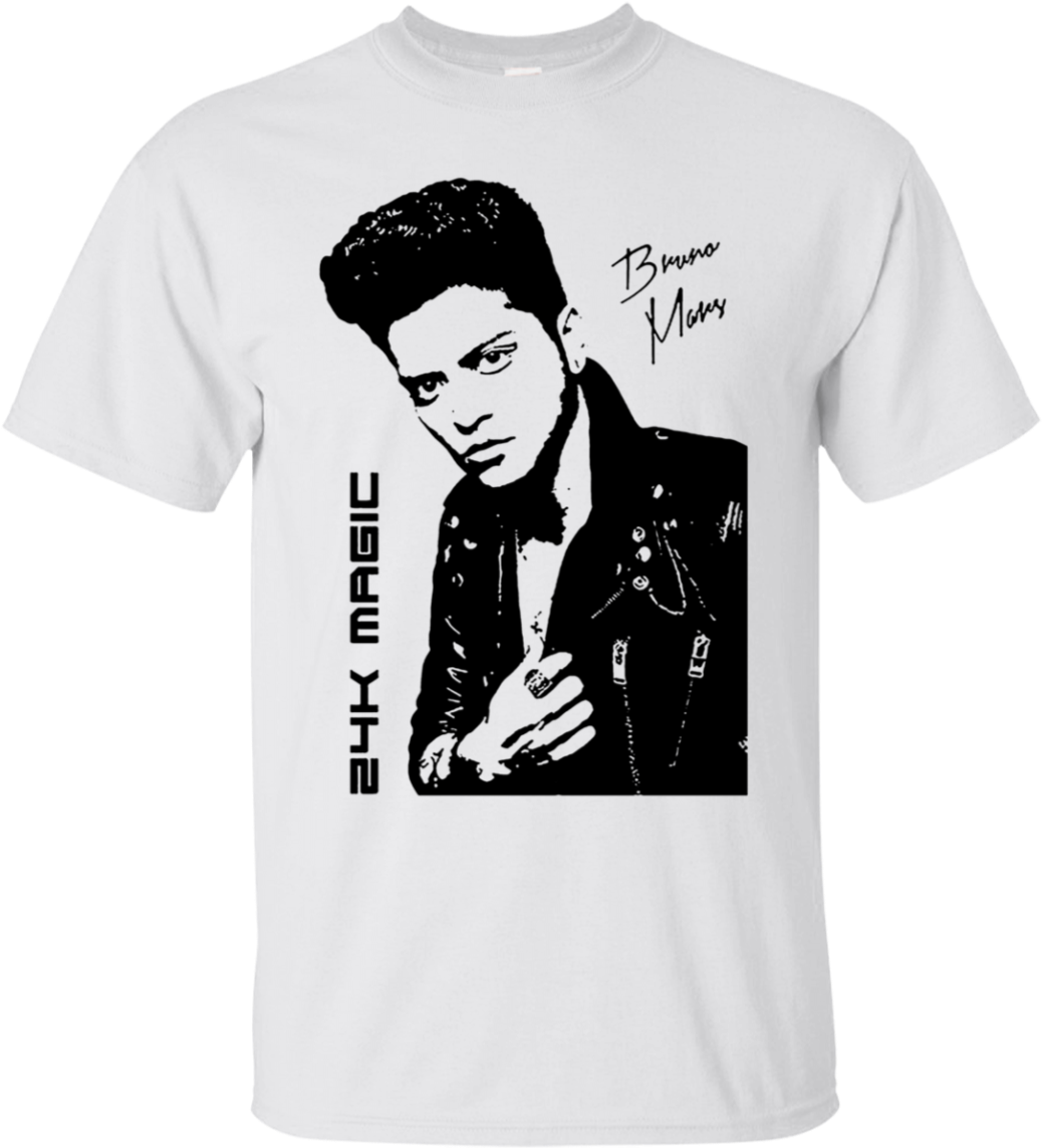 Bruno Mars 24k Magic Unisex Shirt - Bruno Mars (1155x1155), Png Download