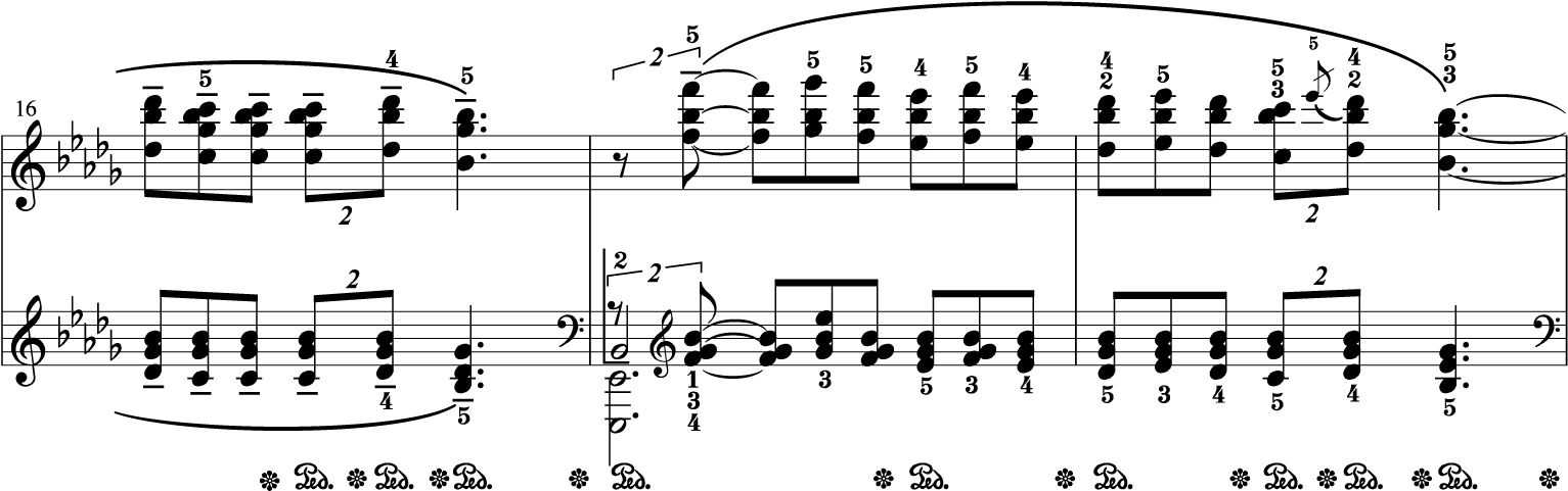 Sheet Music For Piano - Clair De Lune In Letters (1532x591), Png Download