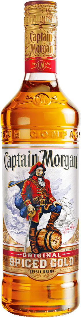 Captain Morgan Spiced Gold Von Aldi Nord - Captain Morgan Spiced (1250x1250), Png Download