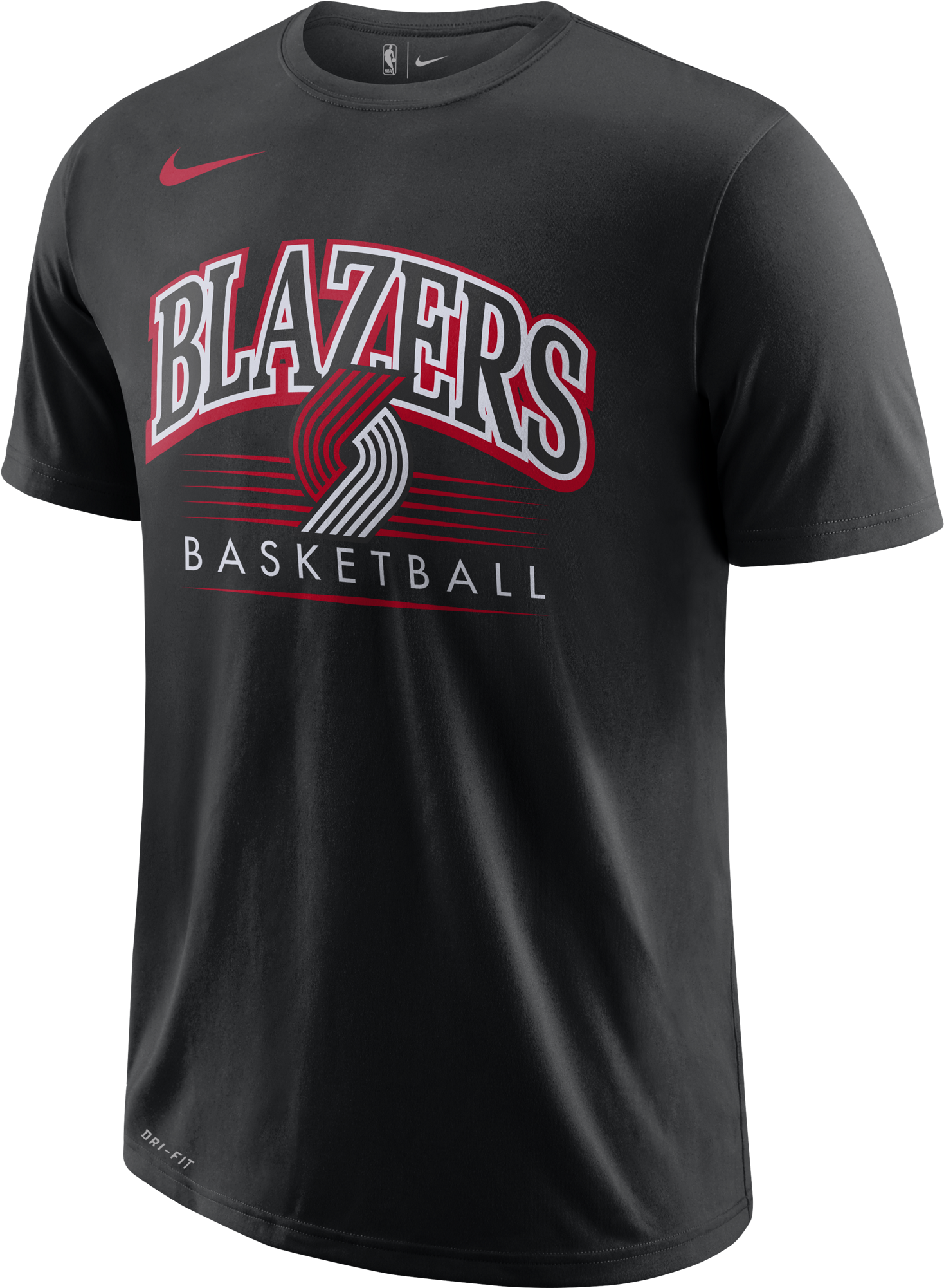Nike Nba Portland Trail Blazers Crest Dry Tee - Active Shirt (2000x2000), Png Download