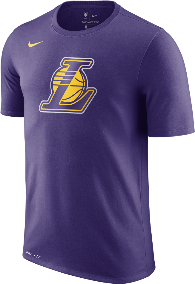Los Angeles Lakers Nike Dry Logo Men's Nba T-shirt - Denver Nuggets City Edition (1000x1000), Png Download