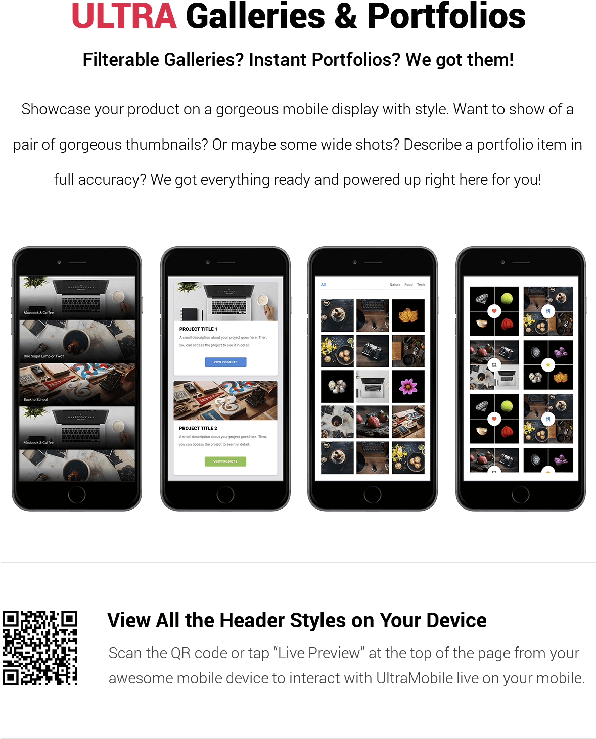 Ultra Mobile The Ultimate Mobile Template - Mobile Phone (1232x1561), Png Download