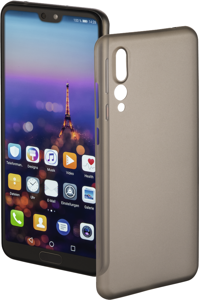 "ultra Slim" Cover For Huawei P20 Pro, Black - Cover Slim P20 Pro (1100x1100), Png Download