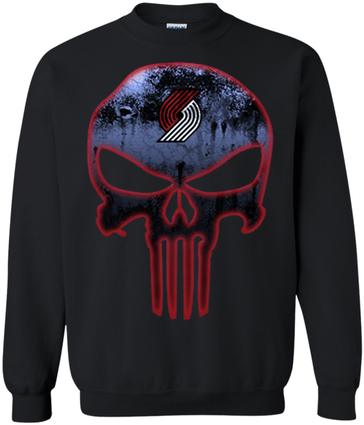 Portland Trail Blazers Basketball The Punisher Skull - Presents To Get For Lesbians (600x600), Png Download