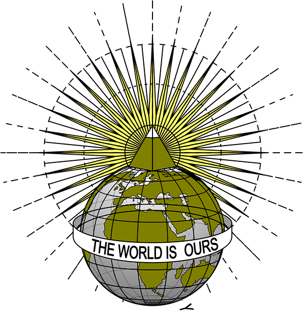 Ever Watched Scarface Remember The Globe Statue This - Circle (600x615), Png Download