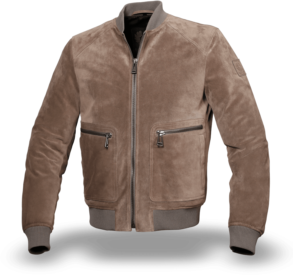 Belstaff Winswell Men's Leatherblouson, Driftwood - Leather Jacket (1070x1360), Png Download