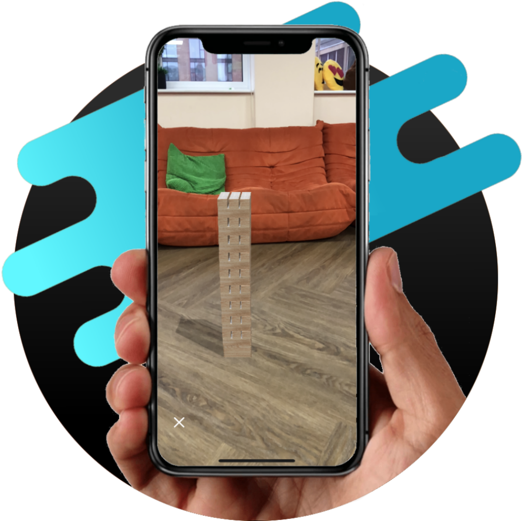 Developing A Jenga Game In Augmented Reality (1080x1080), Png Download