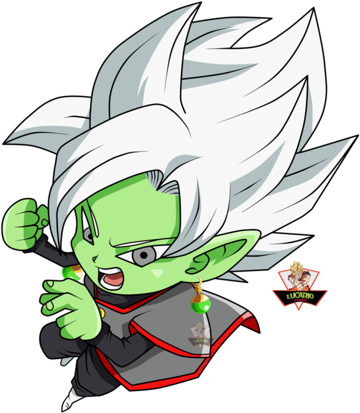 Chibi Black Zamasu By Lucario-strike - Chibis De Dbs (892x896), Png Download