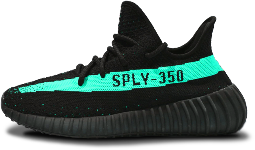 Yeezy Boost 350 V2 "teal Black" / Yoyeezy - New Yeezys (1000x1000), Png Download